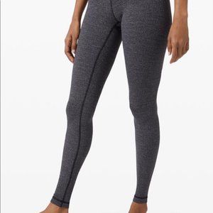 Lululemon grey Wunder Under high rise 28” leggings